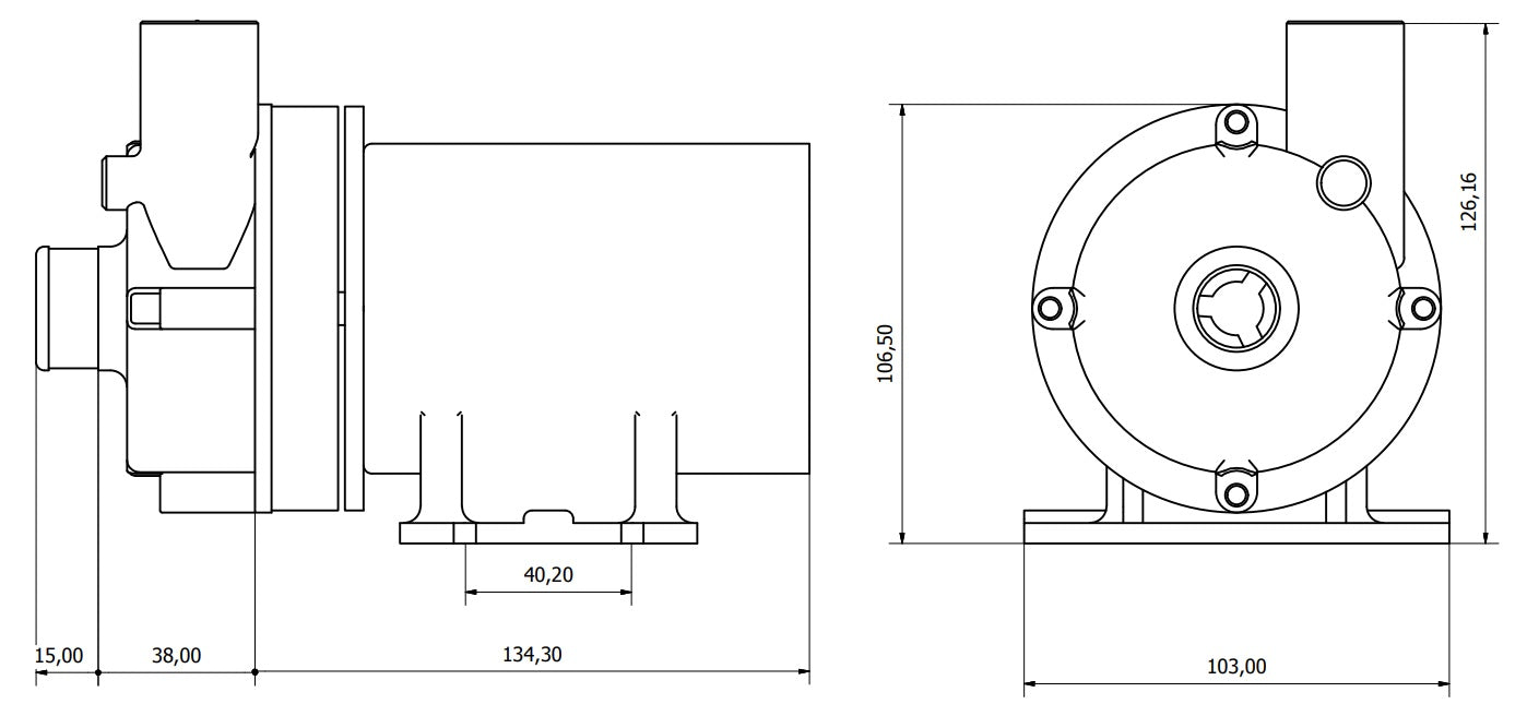 2013-POMPA CENTRIFUGA EC 60 12V