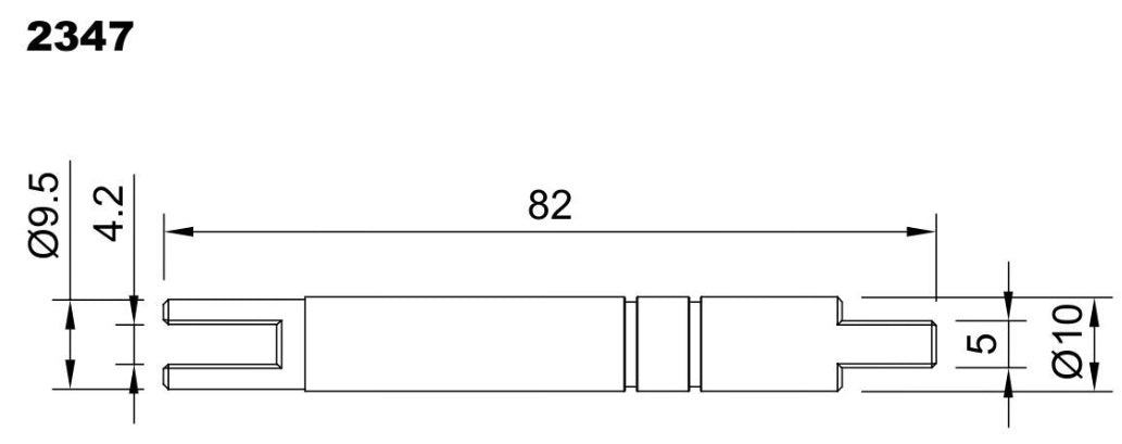 ST 122 PUMP SHAFT