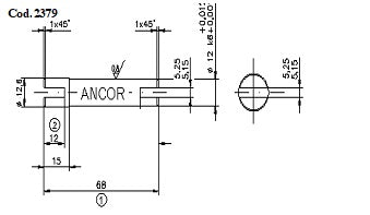 2379-ALBERO POMPA ST 138 L=68