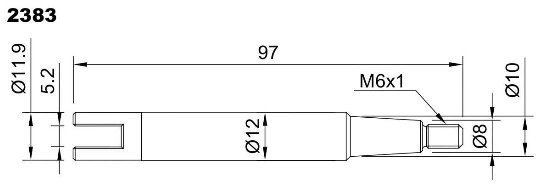 ST 139 PUMP SHAFT