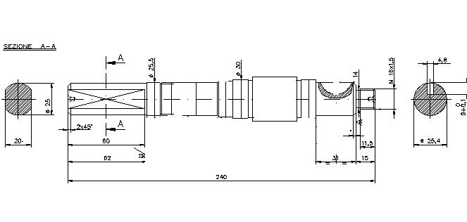 2819-ALBERO GM L=240