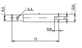 3253-ALBERO POMPA JH F35B9-10319 L=72