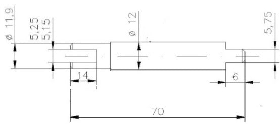 3683-ALBERO POMPA ST 127 L=70