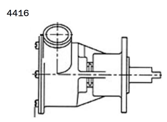 4416-POMPA ST 182 RAFF.MOTORE