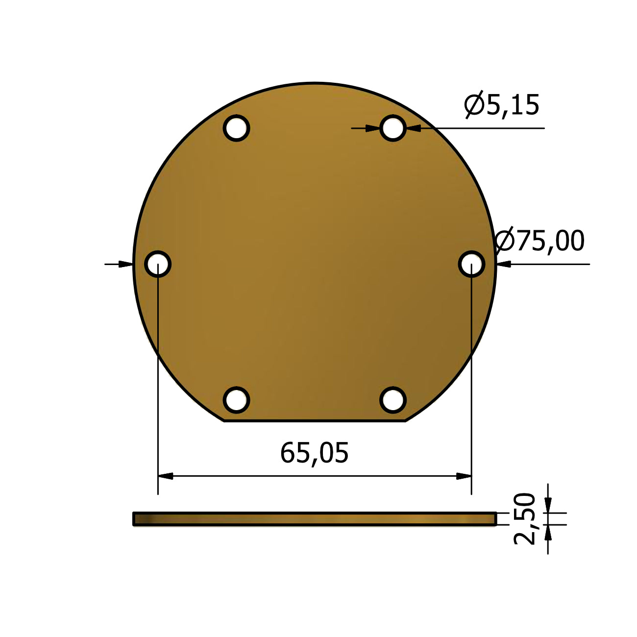 4970-COPERCHIO POMPA VL 855724