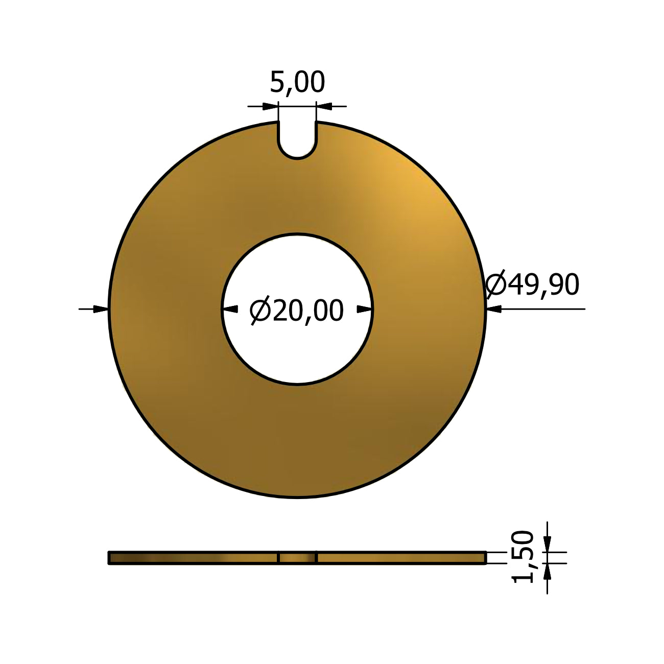 5770-ANELLO RAS.50x20x1.5