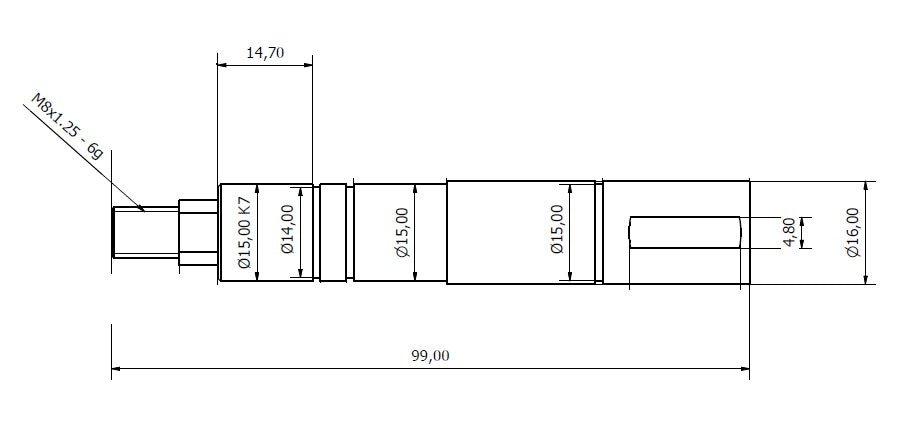 5975-ALBERO POMPA ST 907 L=99