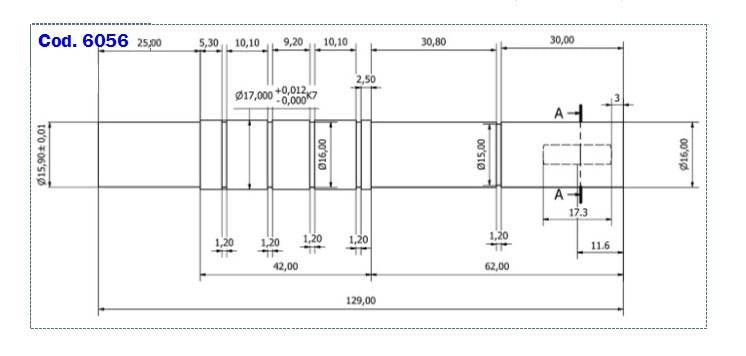 6056-ALBERO POMPA ST 75