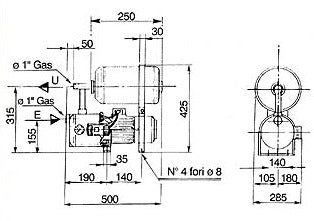 620-AUTOCLAVE INOXJET 8L-12V