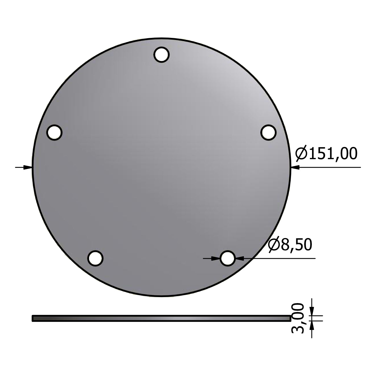 6235-COPERCHIO 23113 D.151 SP 3 5F