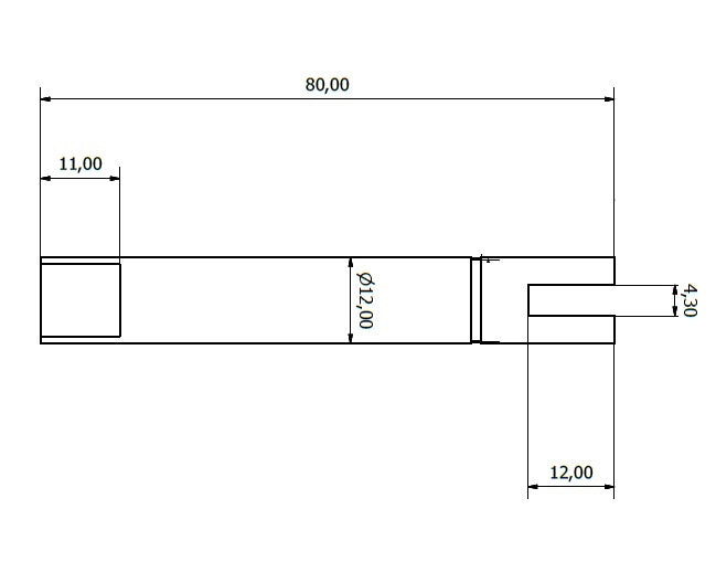 6577-ALBERO POMPA ST 315 L=80
