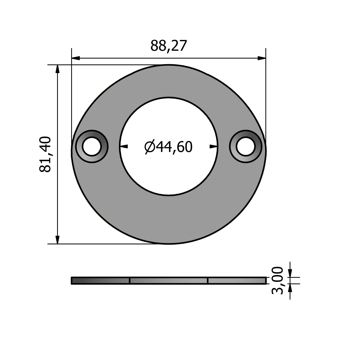 7329-ANELLO RASAMENTO OVALE D88