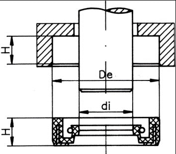 ANELLO TENUTA 40x55x8