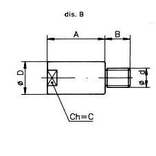 ANODO D.13.5x23 M10x9