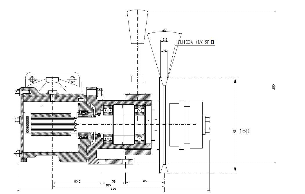 5799-POMPA FRIZIONE MANUALE PM 42F