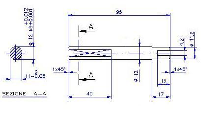 1476-ALBERO POMPA ST 108 L=95