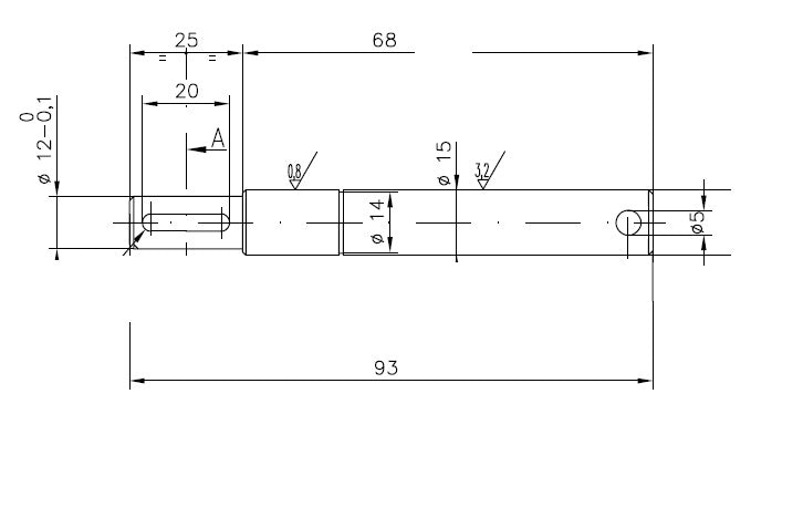 1664-ALBERO POMPA ST 159 L=93
