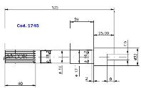 1745-ALBERO POMPA ST 165 L=135