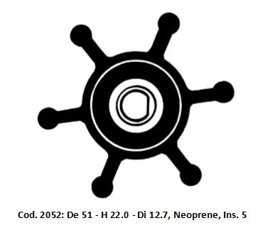 2052-GIR.ONAN KUBOTA HP 3 - 6.5