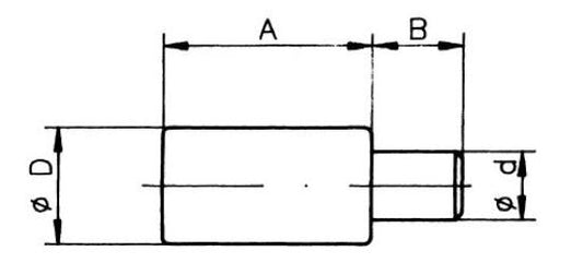 ANODO D.14x35 M10x10