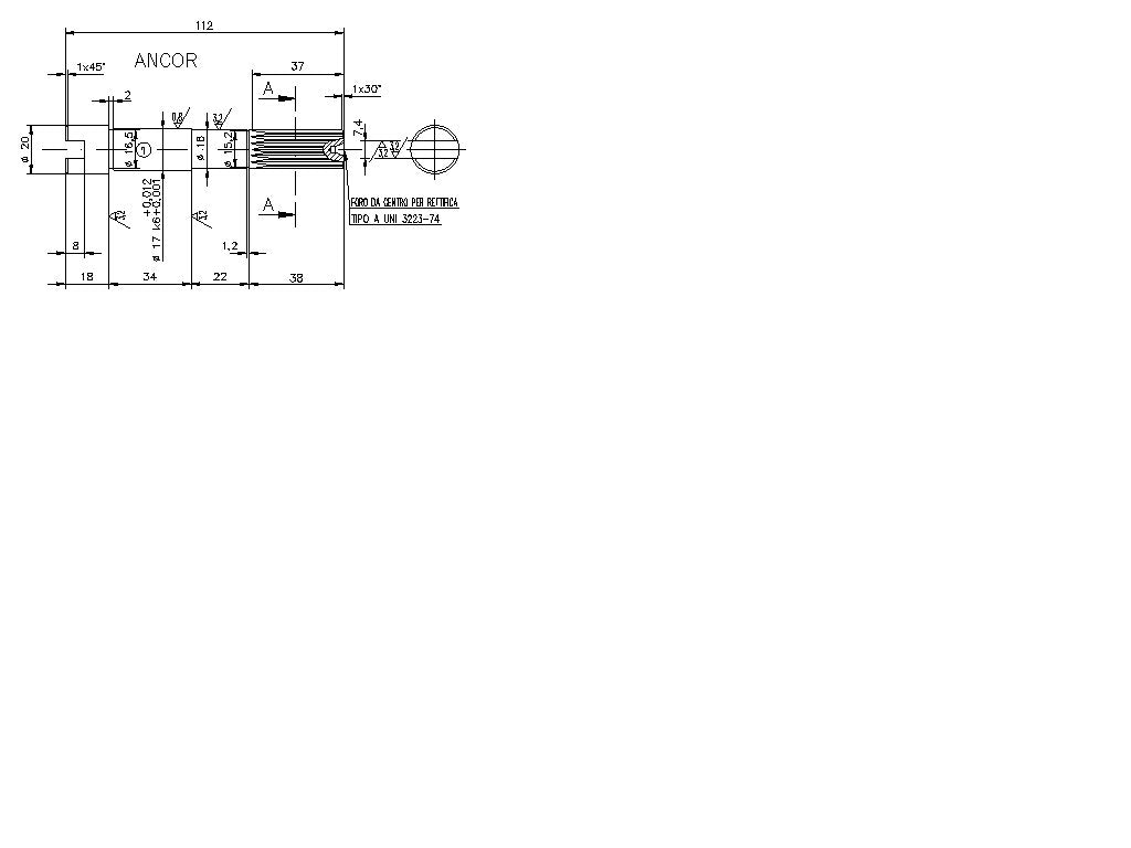 ST 146 PUMP SHAFT