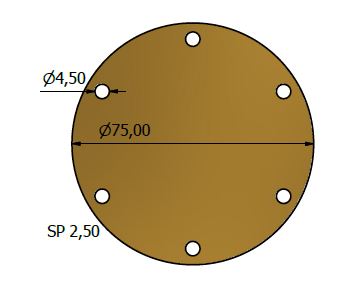 2390-COPERCHIO PM16-ST140-141 142