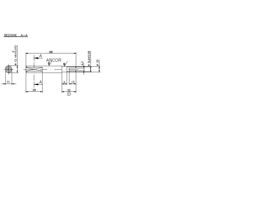 2399-ALBERO POMPA PM 14 L=88