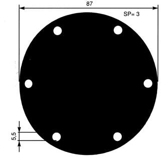 2408-COPERCHIO PM36-ST146-150 D.87