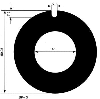 2422-ANELLO RASAM. 90x45x3