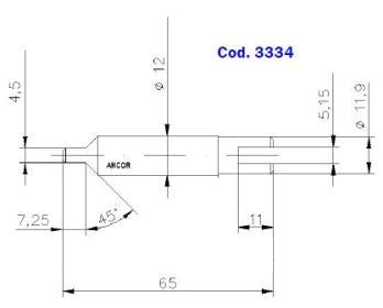 ST 130 PUMP SHAFT