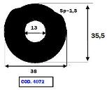 4072-ANELLO RAS.ST 105 38x13x1.5