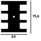 4499-CAMMA VW SP 5.6 L=75.7 M6x1