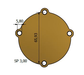 4971-COPERCHIO POMPA VL 841609