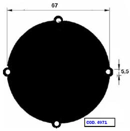 4971-COPERCHIO POMPA VL 841609
