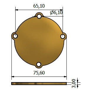 4971-COPERCHIO POMPA VL 841609