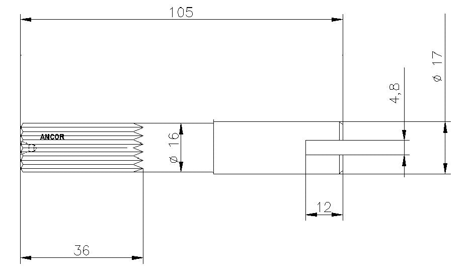 ST 160/T PUMP SHAFT