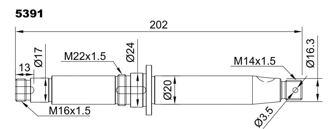 5391-ALBERO POMPA NORTH.TD 226.6 L202