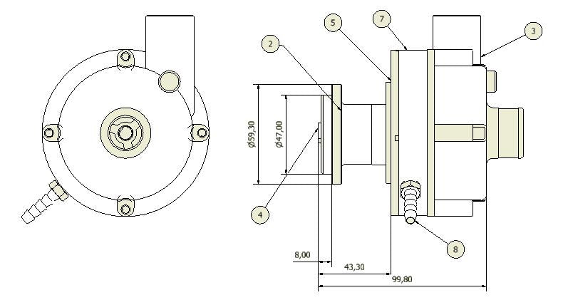 5705-POMPA CENTRIFUGA PC 60