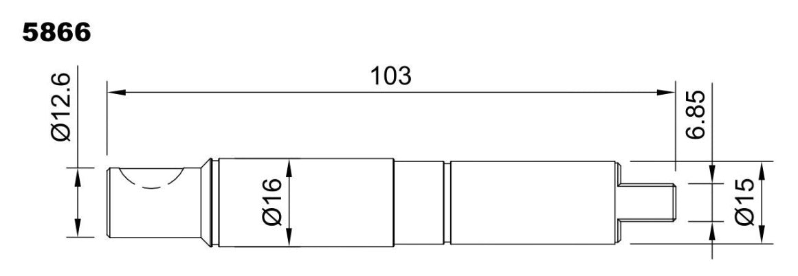 5866-ALBERO POMPA ST 319 L=103