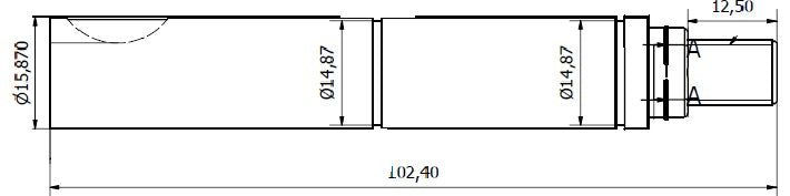PUMP SHAFT SW G907/G910
