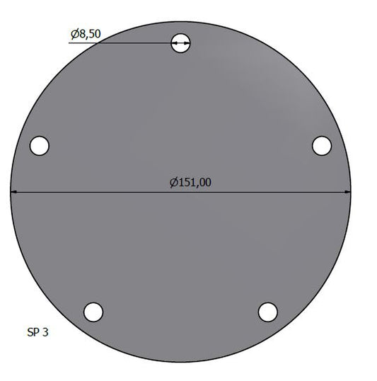 6235-COPERCHIO 23113 D.151 SP 3 5F