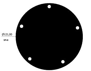 6309-COPERCHIO D121 DW DOO