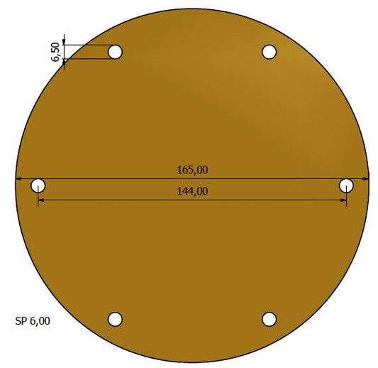 6318-COPERCHIO JB 29880 D.165