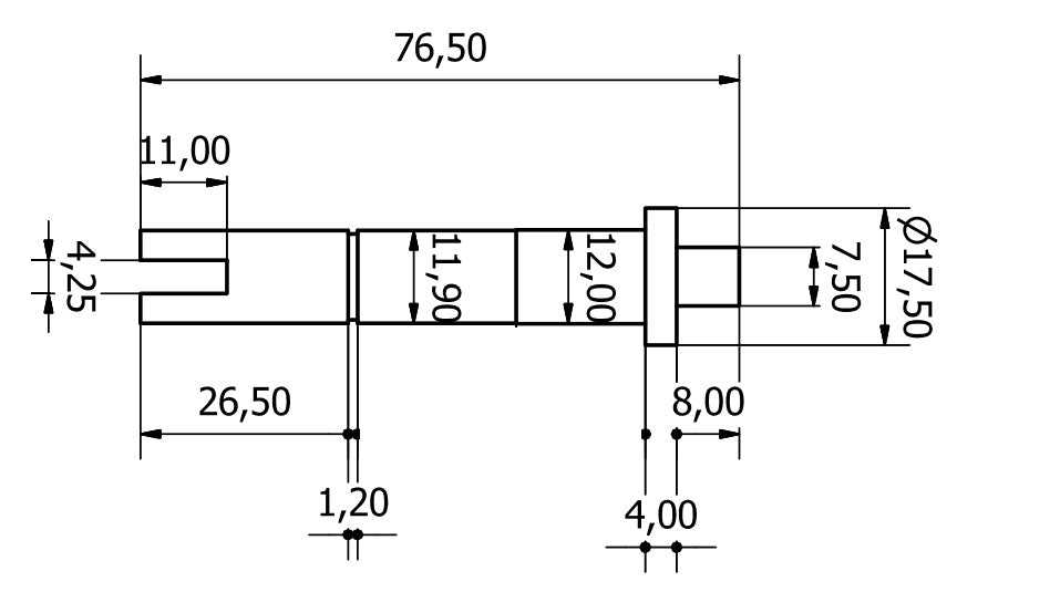 6366-ALBERO POMPA WH 40201270