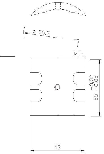 6524-CAMMA PER POMPA SP 4 L=50