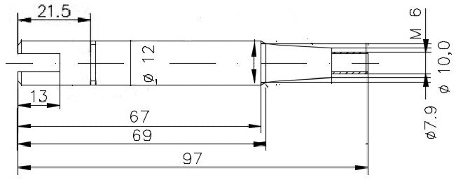 6560-ALBERO POMPA ST 139/T L=97