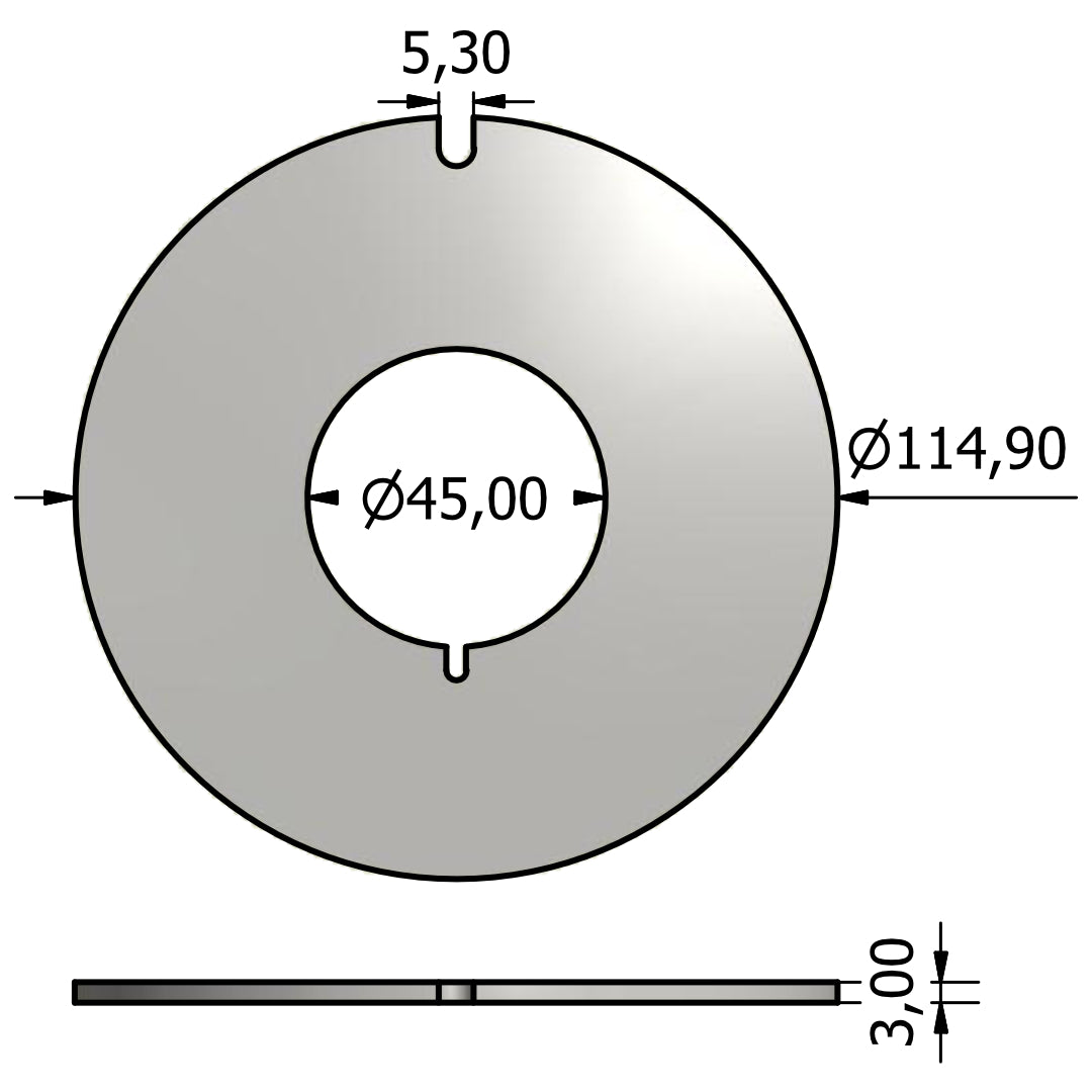 6755-ANELLO RAS. MTU D99 SP 3