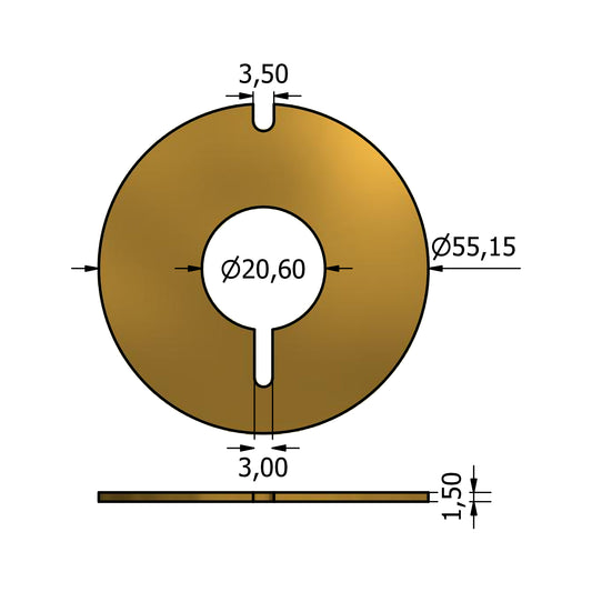 6777-ANELLO RAS.55x21x1.5