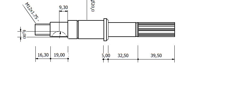 6956-ALBERO VMF7 L=151.3