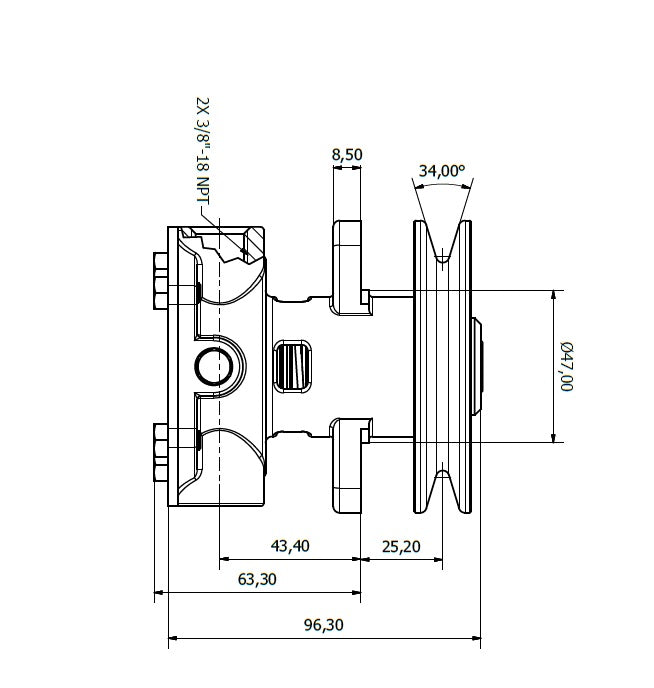 7549-POMPA KH 910 GM